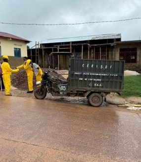 En cours: Mise en place d’une collecte de déchets fiable  à Mbanza-Ngungu en RDC